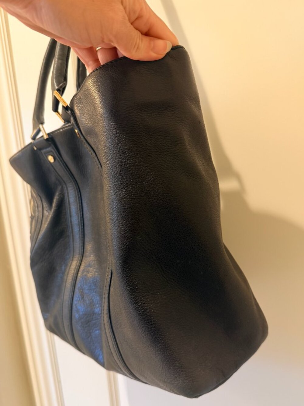 Black Tory Burch Purse/Tote - Picture 4 of 11